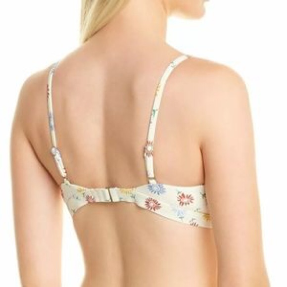Madewell Second Wave Sunny Floral Bikini Top - Picture 2 of 10